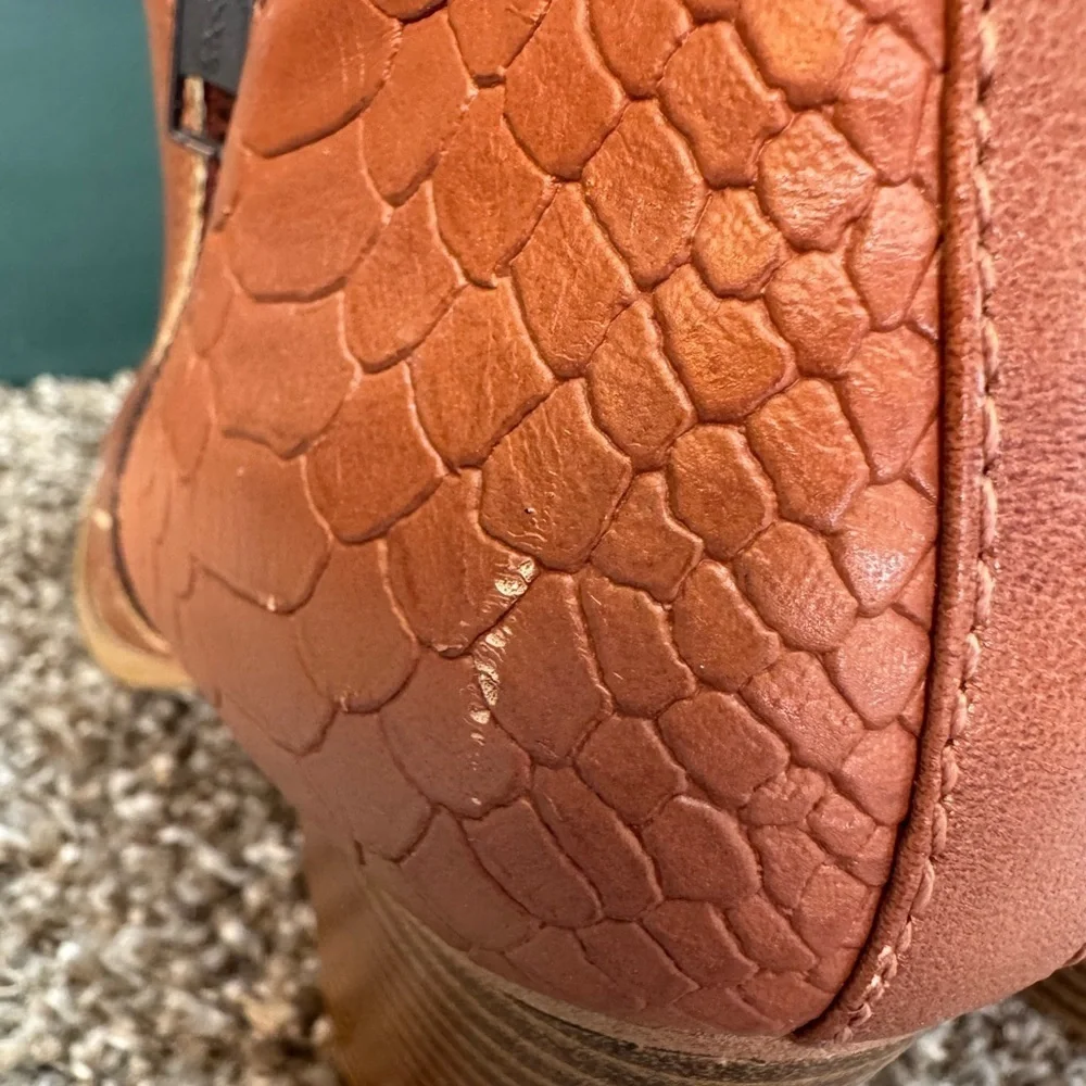 EUROSOFT Savina Women’s Heeled Ankle Boot - Cognac